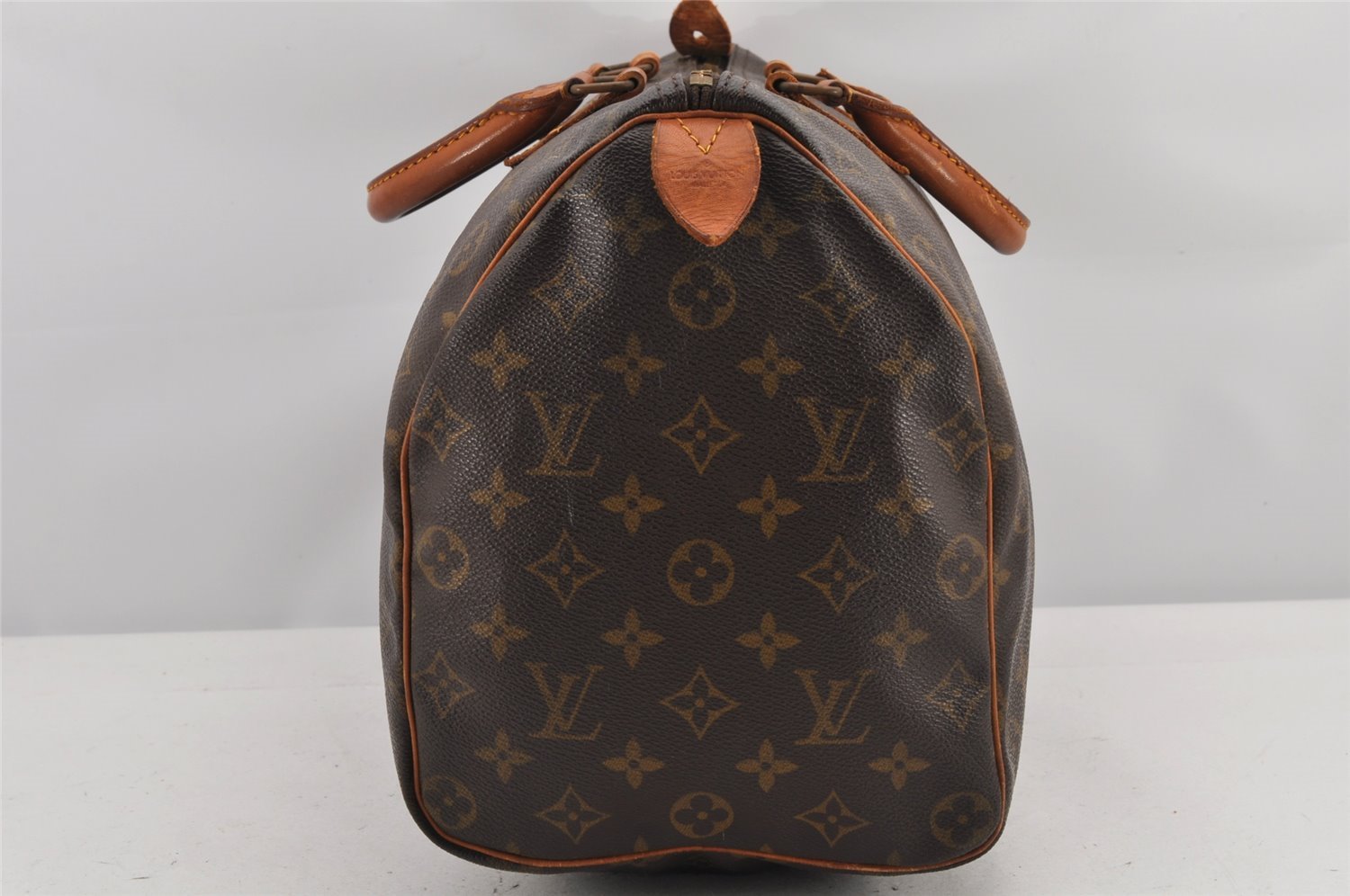 Authentic Louis Vuitton Monogram Speedy 35 Hand Boston Bag M41524 LV 3316K