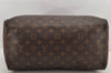 Authentic Louis Vuitton Monogram Speedy 35 Hand Boston Bag M41524 LV 3316K