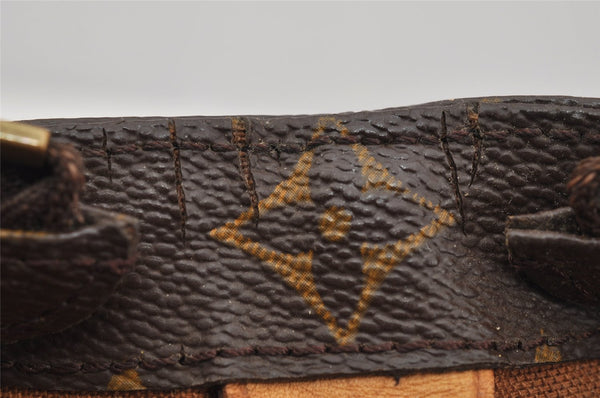 Authentic Louis Vuitton Monogram Cabas Mezzo Shoulder Tote Bag M51151 Junk 3317I