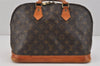 Authentic Louis Vuitton Monogram Alma Hand Bag Purse M51130 LV 3317K