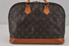 Authentic Louis Vuitton Monogram Alma Hand Bag Purse M51130 LV 3317K