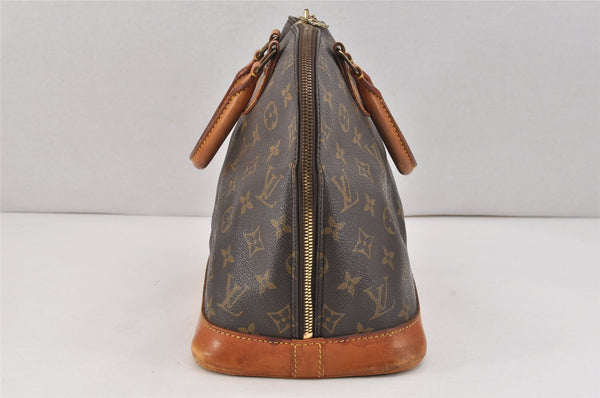Authentic Louis Vuitton Monogram Alma Hand Bag Purse M51130 LV 3317K