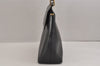 Authentic GUCCI Bamboo 2Way Shoulder Hand Bag Purse Leather Black 3318J