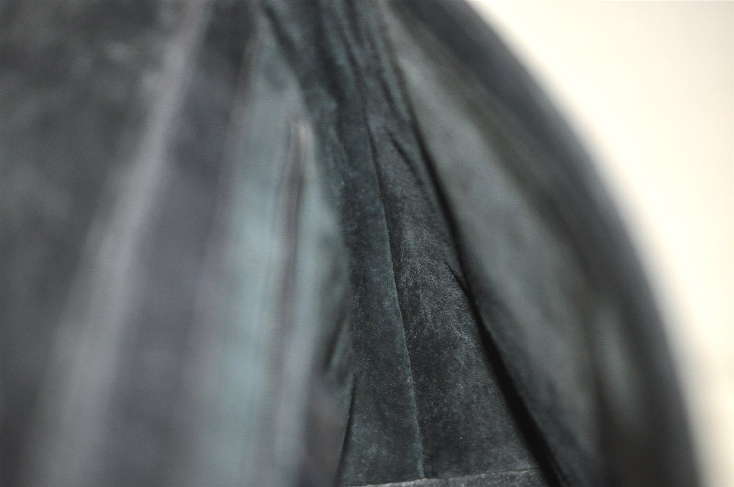 Authentic GUCCI Bamboo 2Way Shoulder Hand Bag Purse Leather Black 3318J