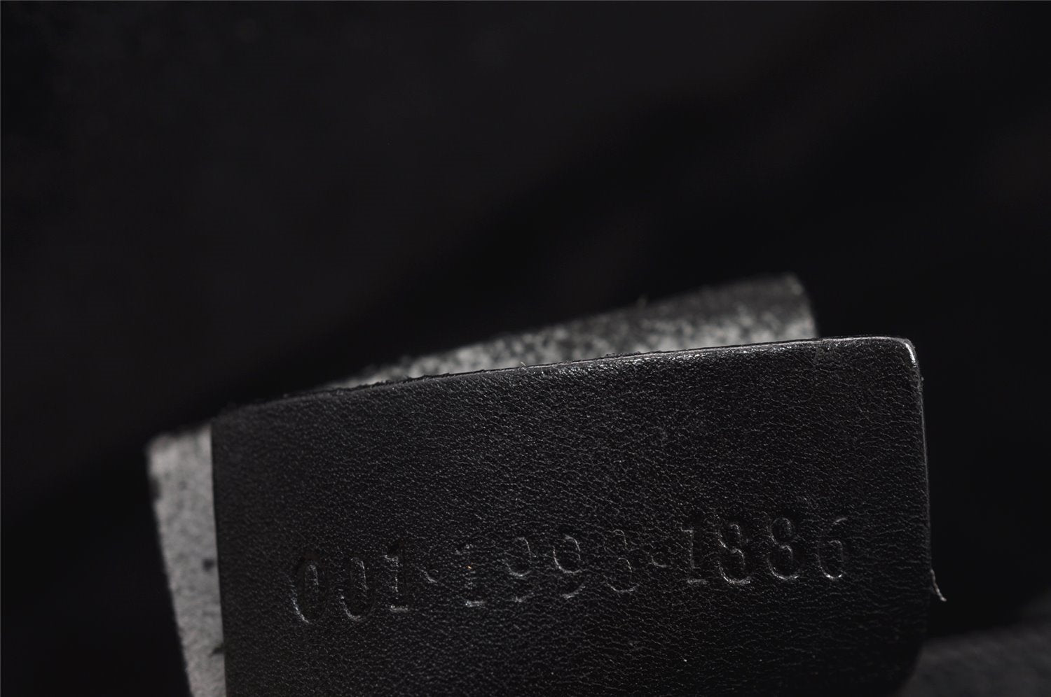 Authentic GUCCI Bamboo 2Way Shoulder Hand Bag Purse Leather Black 3318J