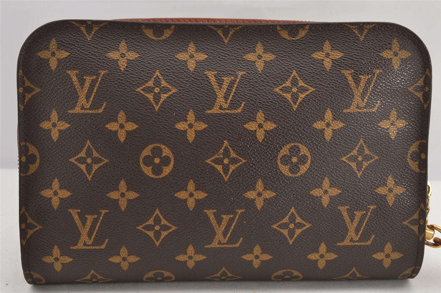Authentic Louis Vuitton Monogram Orsay Clutch Hand Bag Purse M51790 LV 3318K