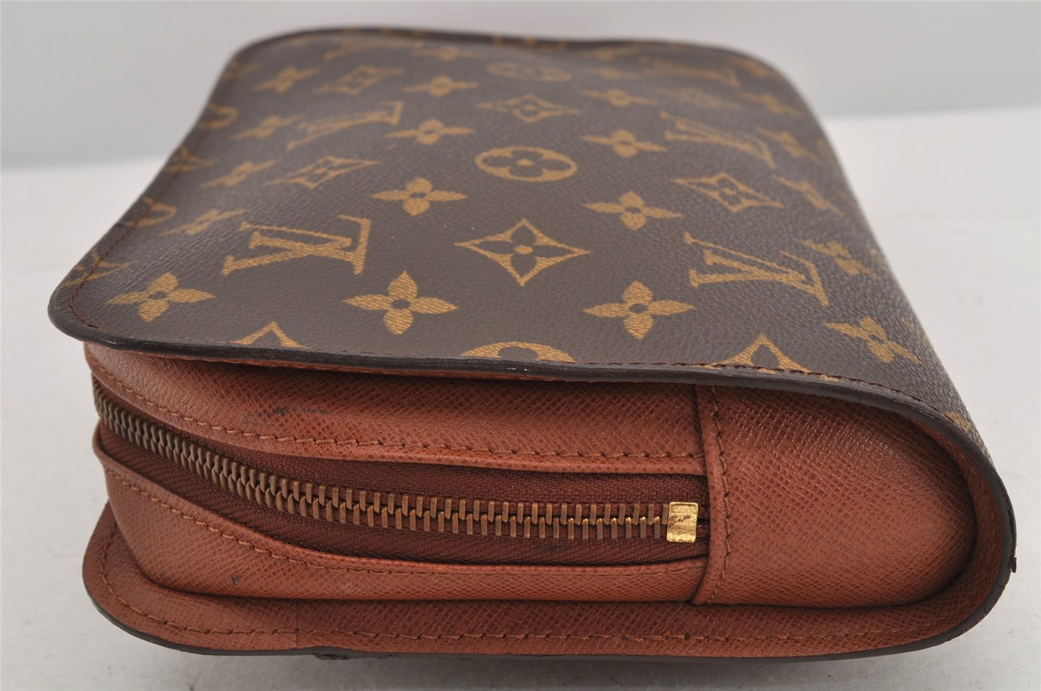 Authentic Louis Vuitton Monogram Orsay Clutch Hand Bag Purse M51790 LV 3318K