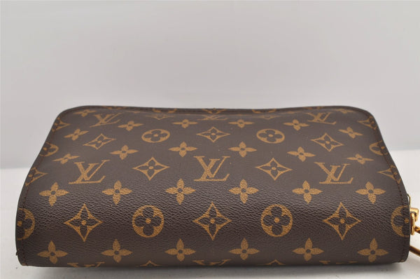 Authentic Louis Vuitton Monogram Orsay Clutch Hand Bag Purse M51790 LV 3318K