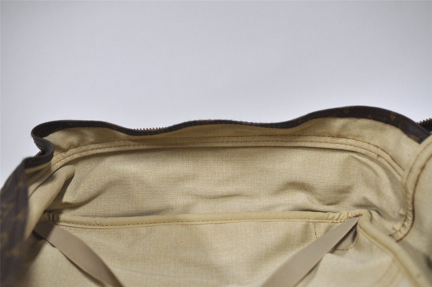 Authentic Louis Vuitton Monogram Sirius 45 Travel Boston Bag M41408 LV 3319I