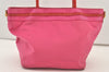Authentic PRADA Nylon Tessuto Enamel 2Way Shoulder Tote Bag BN1756 Pink 3319J