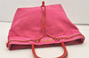 Authentic PRADA Nylon Tessuto Enamel 2Way Shoulder Tote Bag BN1756 Pink 3319J