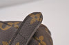 Auth Louis Vuitton Monogram Trousse Demi Ronde 23 Pouch M47520 LV Junk 3320I