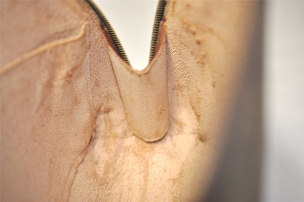 Auth Louis Vuitton Monogram Trousse Demi Ronde 23 Pouch M47520 LV Junk 3320I