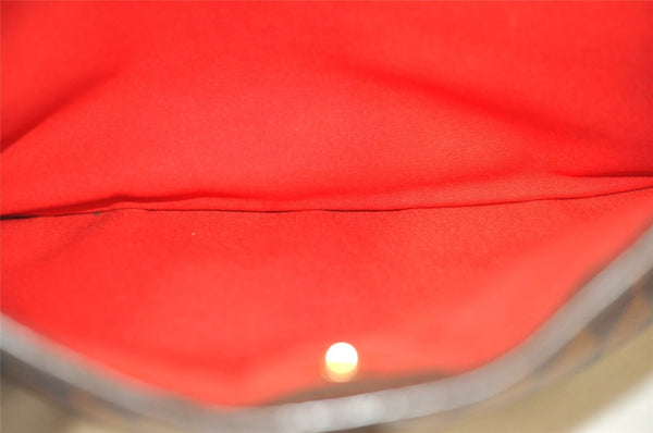 Authentic Louis Vuitton Damier Bloomsbury PM Shoulder Cross Bag N42251 LV 3321I