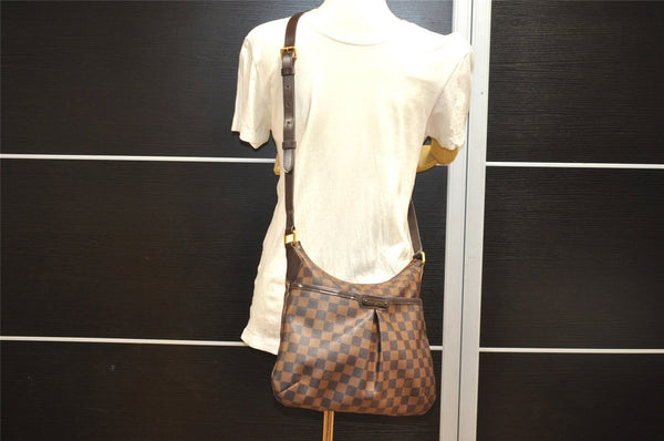Authentic Louis Vuitton Damier Bloomsbury PM Shoulder Cross Bag N42251 LV 3321I