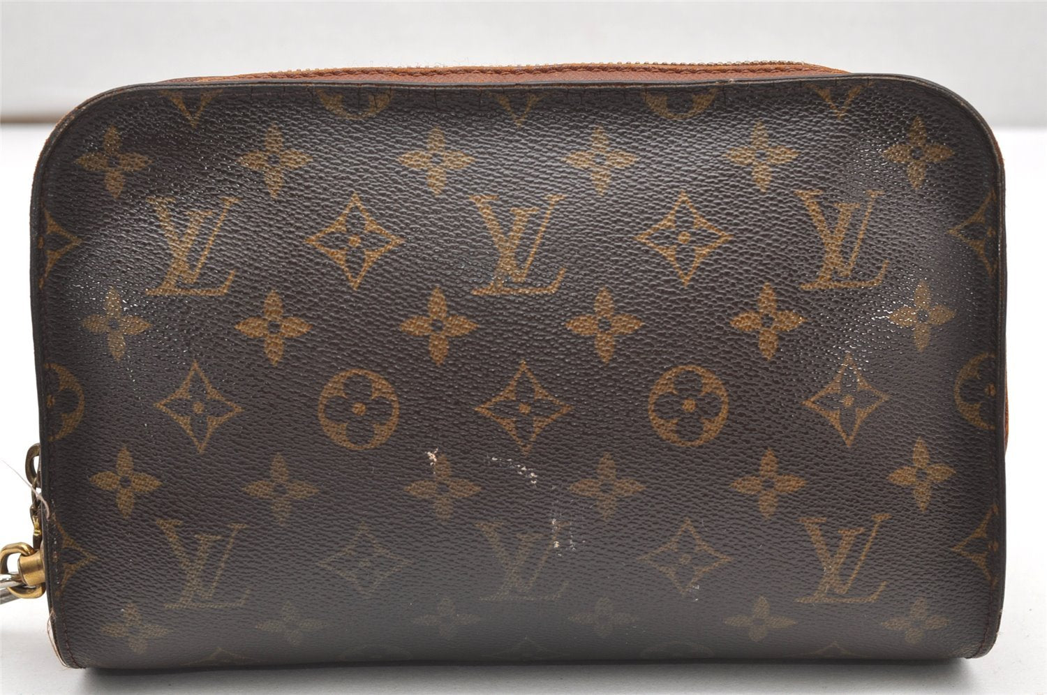 Authentic Louis Vuitton Monogram Orsay Clutch Hand Bag Purse M51790 LV 3321K