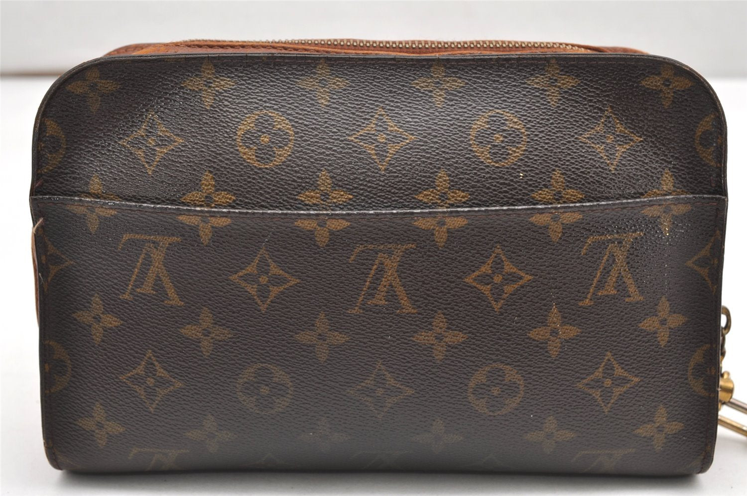 Authentic Louis Vuitton Monogram Orsay Clutch Hand Bag Purse M51790 LV 3321K