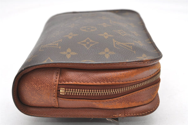 Authentic Louis Vuitton Monogram Orsay Clutch Hand Bag Purse M51790 LV 3321K