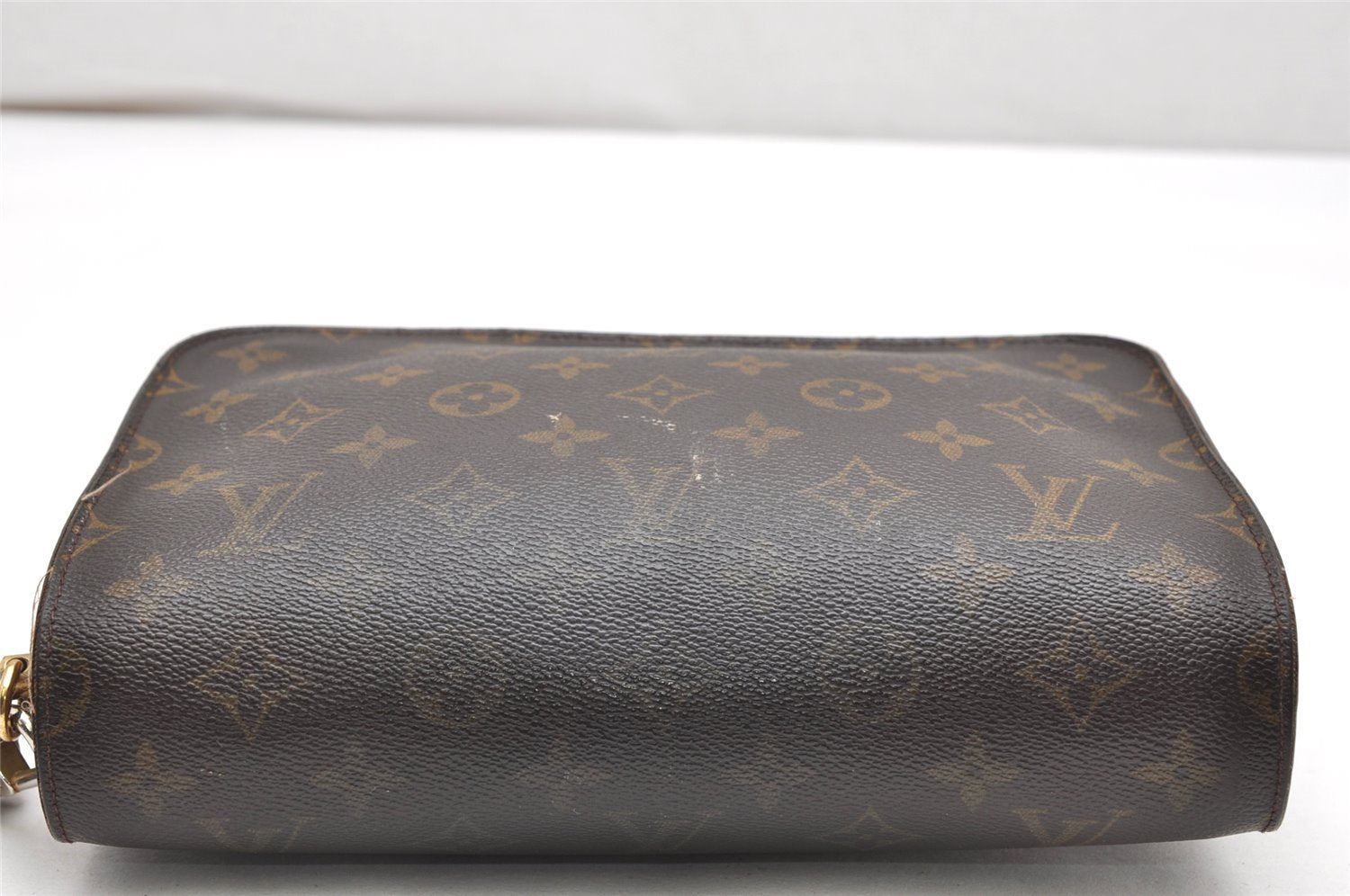 Authentic Louis Vuitton Monogram Orsay Clutch Hand Bag Purse M51790 LV 3321K