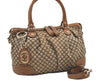 Authentic GUCCI Diamante Sukey 2Way Tote Bag Canvas Leather 247902 Brown 3322J