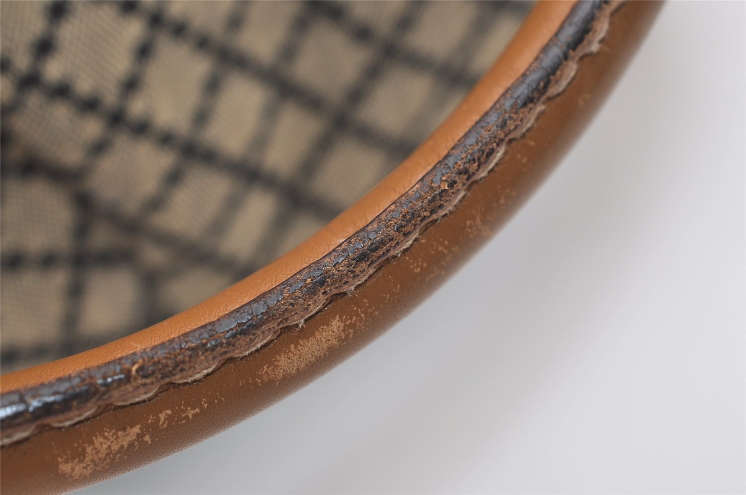 Authentic GUCCI Diamante Sukey 2Way Tote Bag Canvas Leather 247902 Brown 3322J