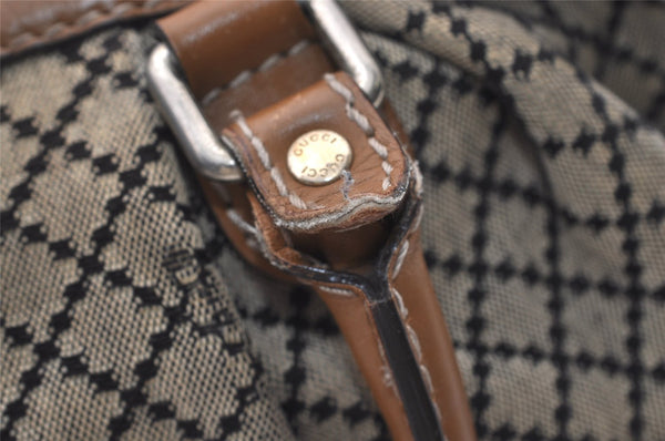 Authentic GUCCI Diamante Sukey 2Way Tote Bag Canvas Leather 247902 Brown 3322J