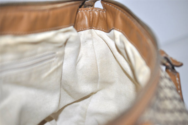 Authentic GUCCI Diamante Sukey 2Way Tote Bag Canvas Leather 247902 Brown 3322J