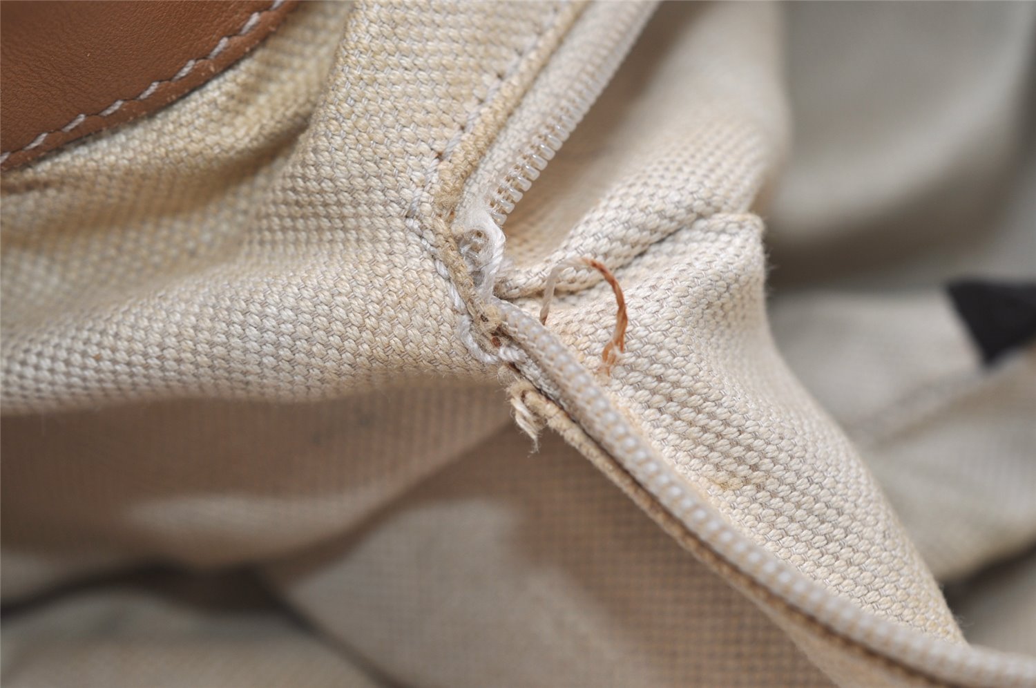 Authentic GUCCI Diamante Sukey 2Way Tote Bag Canvas Leather 247902 Brown 3322J