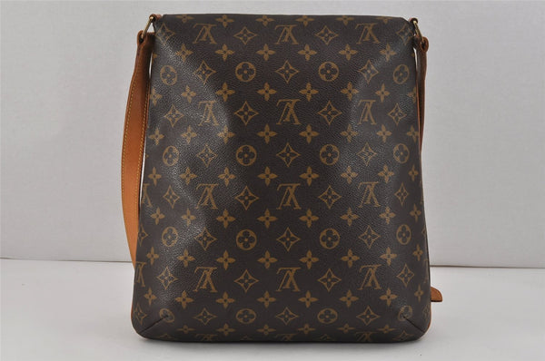 Authentic Louis Vuitton Monogram Musette Shoulder Cross Body Bag M51256 LV 3322K