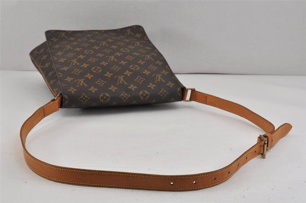 Authentic Louis Vuitton Monogram Musette Shoulder Cross Body Bag M51256 LV 3322K