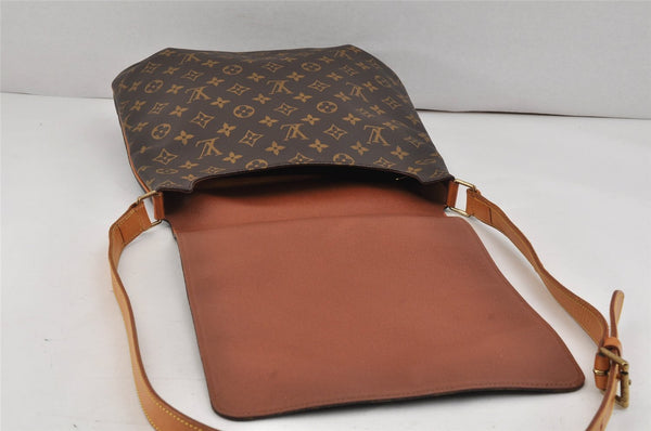 Authentic Louis Vuitton Monogram Musette Shoulder Cross Body Bag M51256 LV 3322K