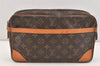 Authentic Louis Vuitton Monogram Compiegne 28 Clutch Hand Bag M51845 LV 3323K
