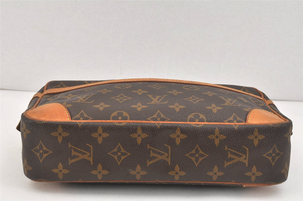 Authentic Louis Vuitton Monogram Compiegne 28 Clutch Hand Bag M51845 LV 3323K
