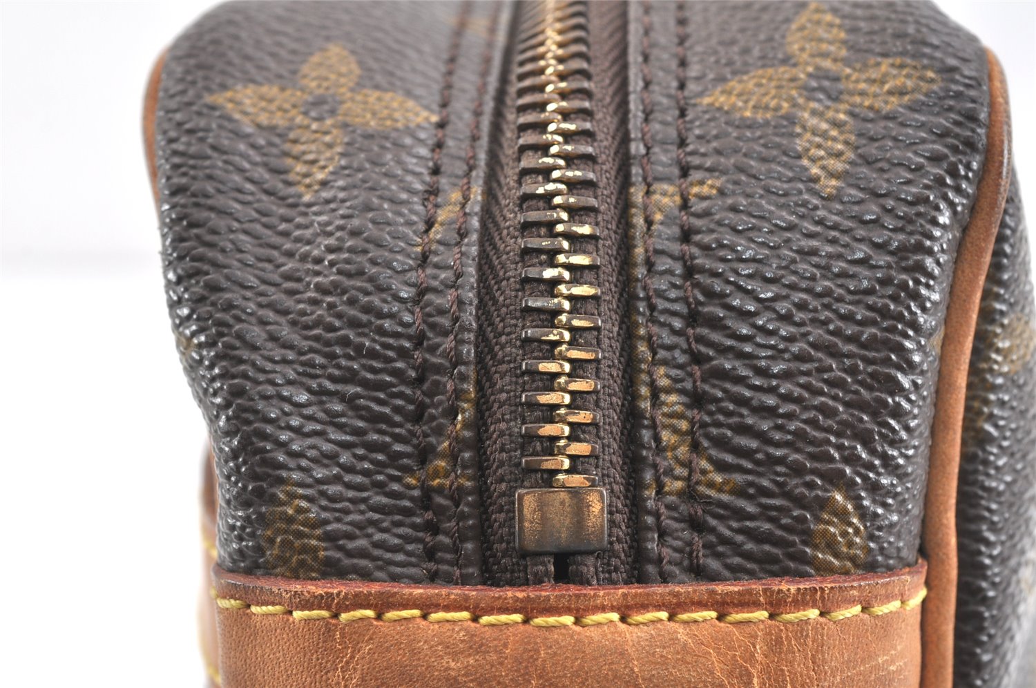 Authentic Louis Vuitton Monogram Compiegne 28 Clutch Hand Bag M51845 LV 3323K