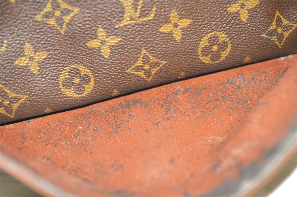 Authentic Louis Vuitton Monogram Compiegne 28 Clutch Hand Bag M51845 LV 3323K