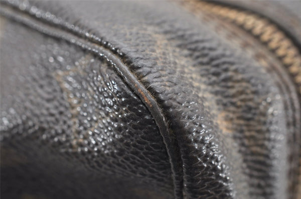 Auth Louis Vuitton Monogram Trousse Toilette 28 Clutch Hand Bag M47522 LV 3324K