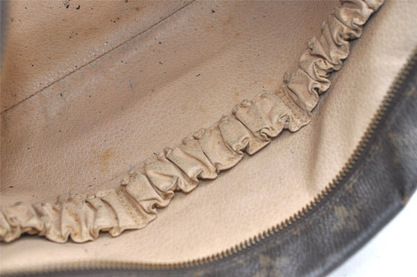 Auth Louis Vuitton Monogram Trousse Toilette 28 Clutch Hand Bag M47522 LV 3324K