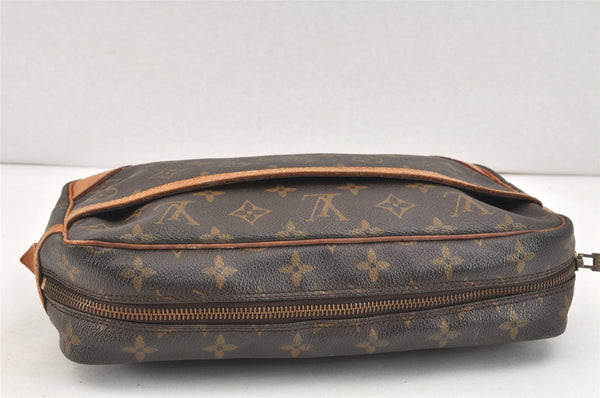 Authentic Louis Vuitton Monogram Compiegne 28 Clutch Hand Bag M51845 LV 3325K