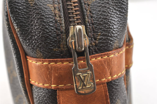 Authentic Louis Vuitton Monogram Compiegne 28 Clutch Hand Bag M51845 LV 3325K