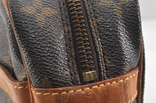 Authentic Louis Vuitton Monogram Compiegne 28 Clutch Hand Bag M51845 LV 3325K