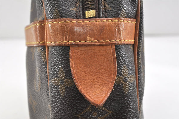 Authentic Louis Vuitton Monogram Compiegne 28 Clutch Hand Bag M51845 LV 3325K