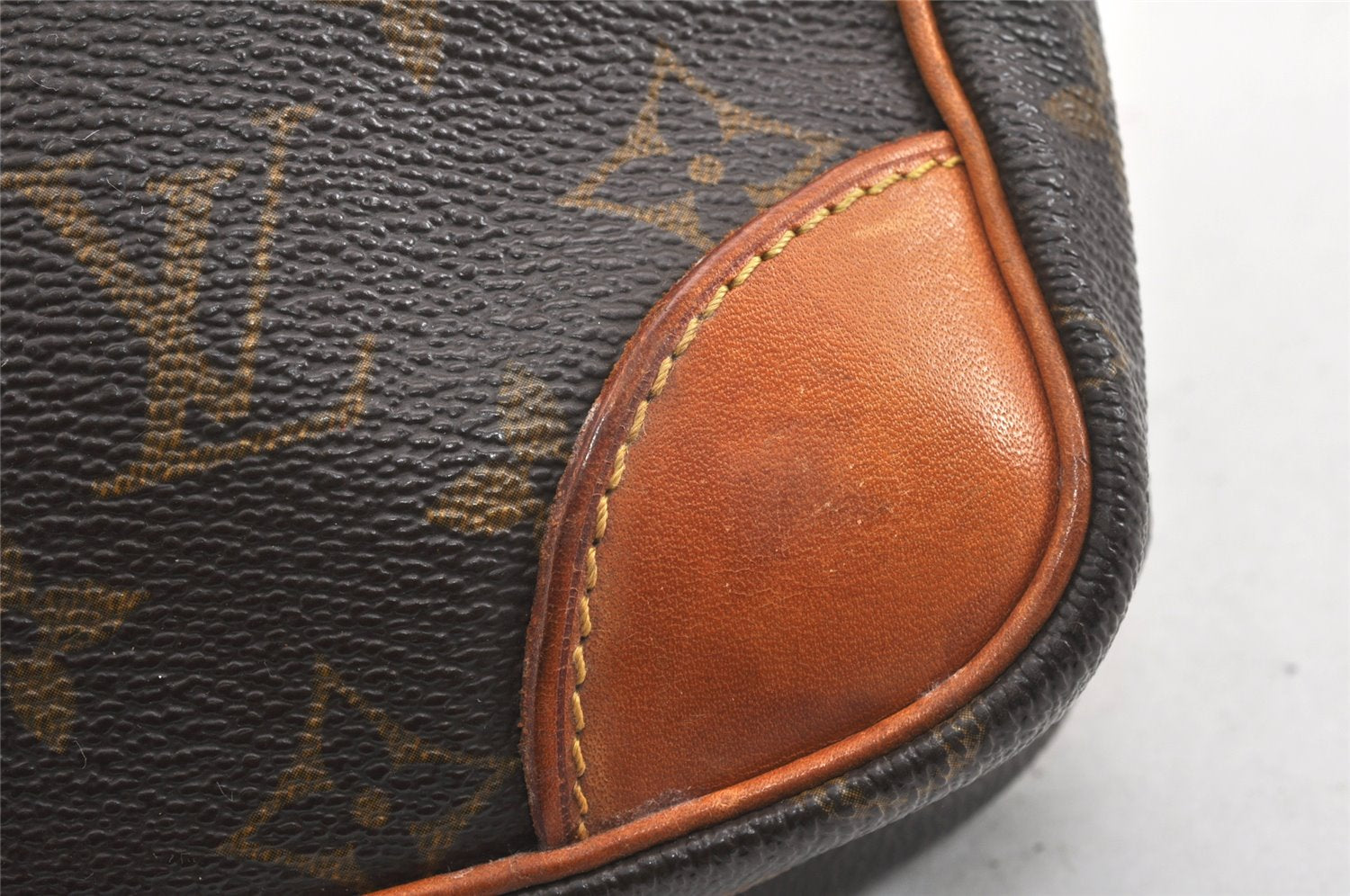 Authentic Louis Vuitton Monogram Compiegne 28 Clutch Hand Bag M51845 LV 3325K