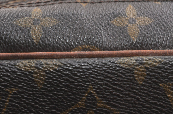 Authentic Louis Vuitton Monogram Compiegne 28 Clutch Hand Bag M51845 LV 3325K