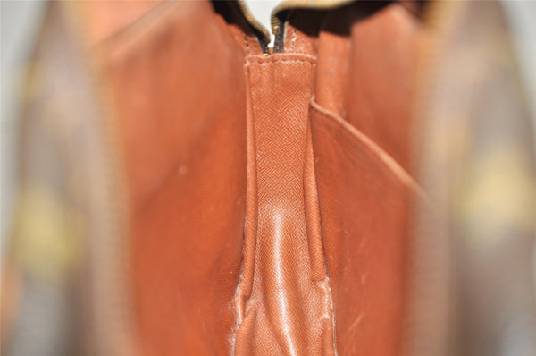 Authentic Louis Vuitton Monogram Compiegne 28 Clutch Hand Bag M51845 LV 3325K