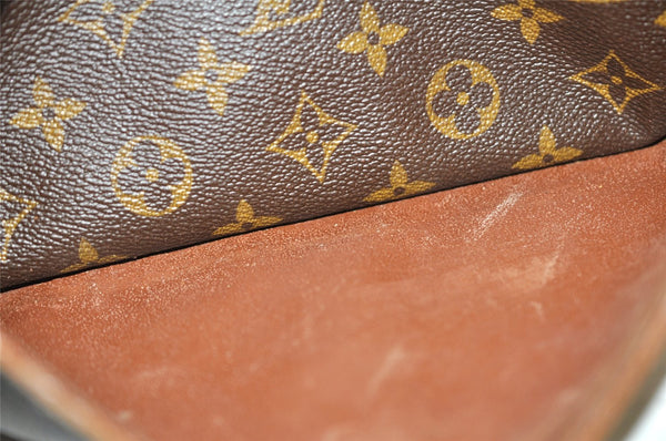 Authentic Louis Vuitton Monogram Compiegne 28 Clutch Hand Bag M51845 LV 3325K