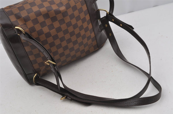 Authentic Louis Vuitton Damier Soho Backpack N51132 LV 3326J