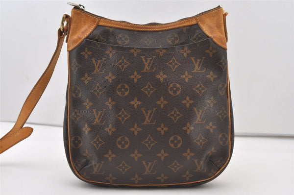 Authentic Louis Vuitton Monogram Odeon PM Shoulder Cross Bag M56390 Junk 3327J