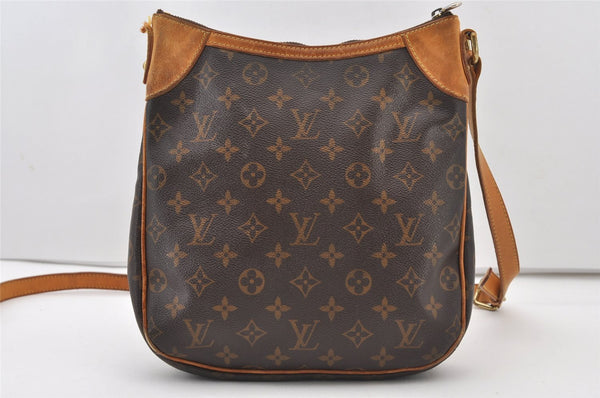Authentic Louis Vuitton Monogram Odeon PM Shoulder Cross Bag M56390 Junk 3327J