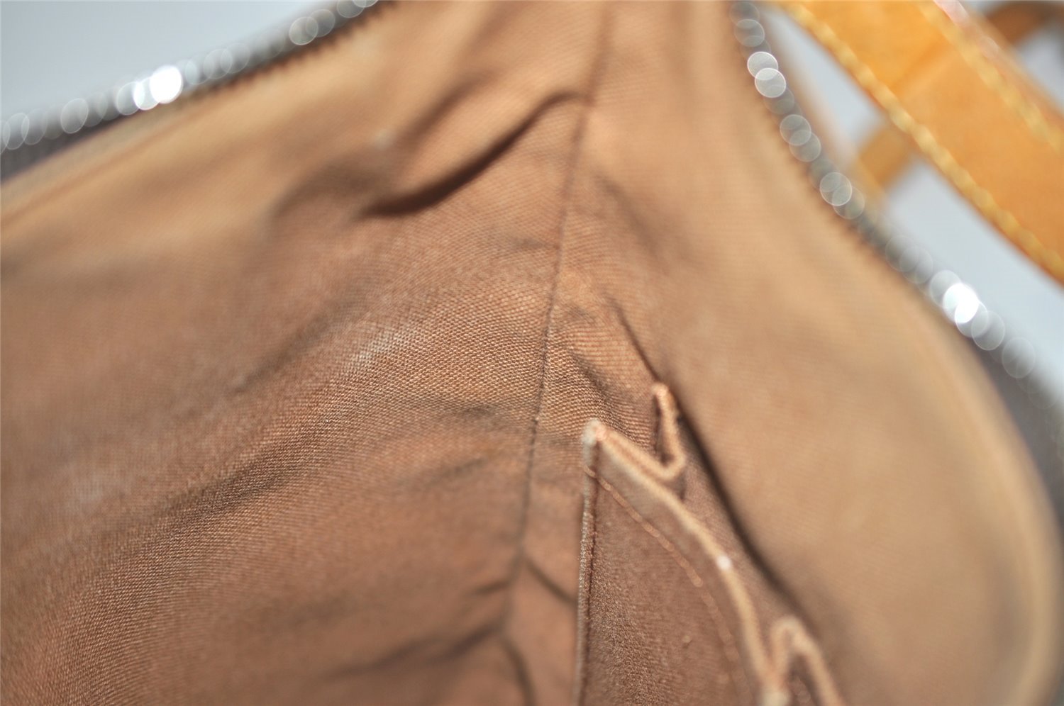 Authentic Louis Vuitton Monogram Odeon PM Shoulder Cross Bag M56390 Junk 3327J