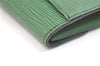 Authentic Louis Vuitton Epi Arts Deco Clutch Bag Green M52644 LV 3327K